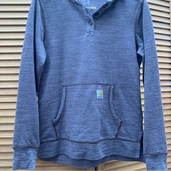 Carhartt Women’s Slightly Fitted Hooded Long sleeve size Medium - Picture 2 of 6
